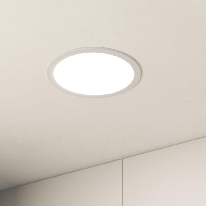 Eglo 64628 - Foco de encastrar LED FUEVA PRO LED/19W/230V 3000K diâmetro 22,5 cm branco