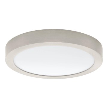 Eglo 64724 - Iluminação de teto LED FUEVA PRO LED/25W/230V 3000K diâmetro 30 cm cromado mate