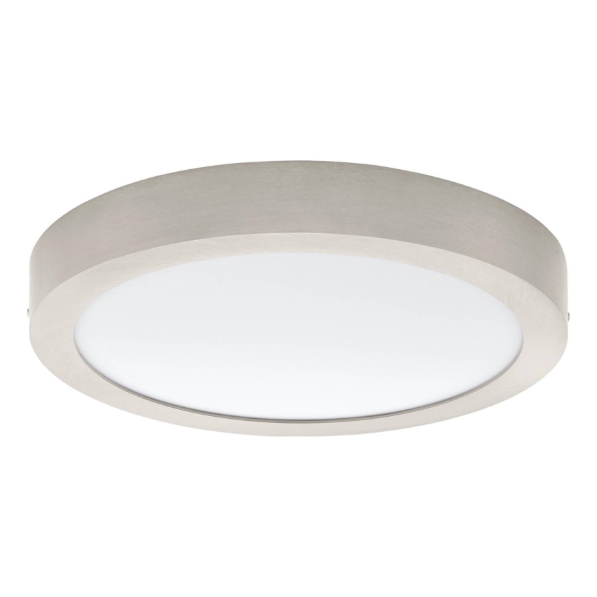 Eglo 64724 - Iluminação de teto LED FUEVA PRO LED/25W/230V 3000K diâmetro 30 cm cromado mate