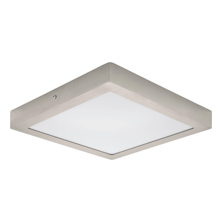 Eglo 64728 - Iluminação de teto LED FUEVA PRO LED/25W/230V 3000K 30x30 cm cromado mate