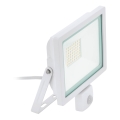 Eglo 64885 - Holofote LED com sensor FILETTI LED/30W/230V 4000K IP44 branco