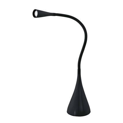 Eglo 64975 -Candeeiro de mesa LED flexível com regulação SNAPORA PRO LED/3,5W/230V 3000K preto