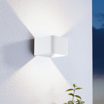 Eglo 65043 - Iluminação de parede exterior LED DONINNI PRO LED/5W/230V IP44 branco