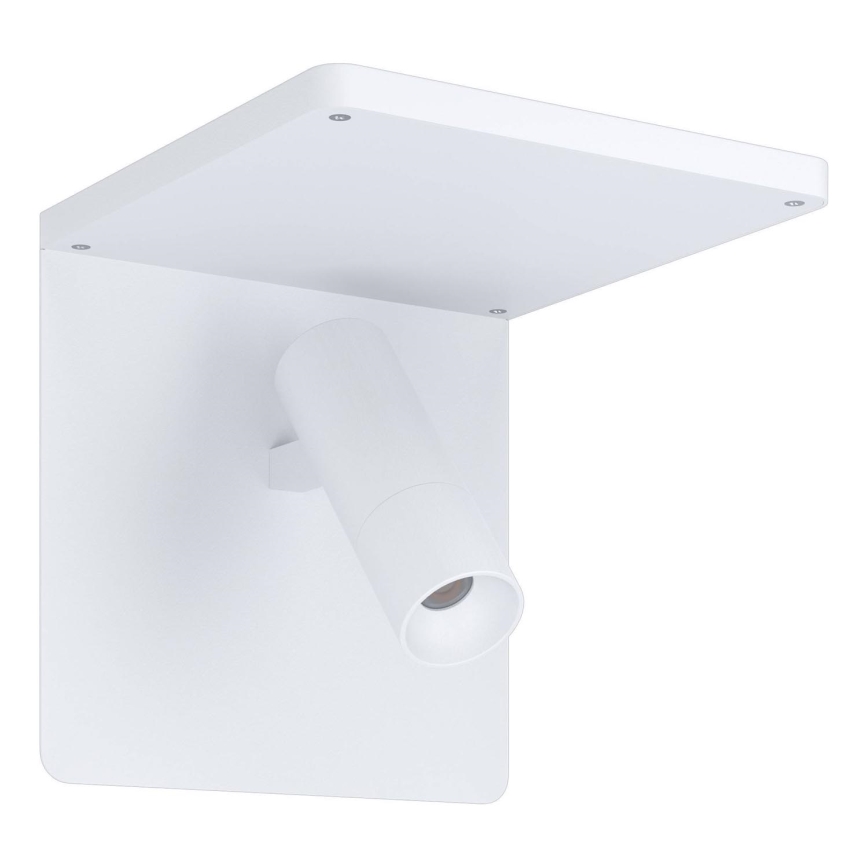 Eglo 67562 - LED Iluminação de parede com prateleira CIGLIE LED/8,1W/230V branco