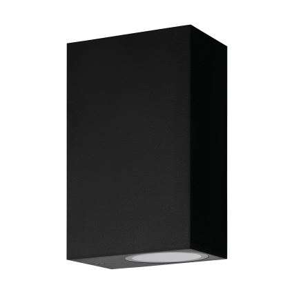 Eglo 74023 - Iluminação de parede exterior SCOGLIERA 2xGU10/5W/230V IP44