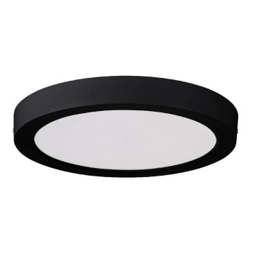Eglo 74036 - Iluminação de teto LED IDUN LED/24,2W/230V 3000K diâmetro 30 cm preto