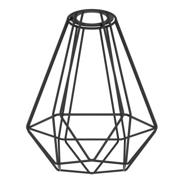 Eglo 74056 - Abajur CAPOLIVERI diâmetro 17,5 cm preto