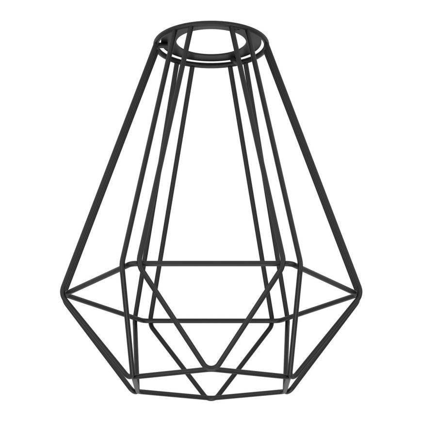 Eglo 74056 - Abajur CAPOLIVERI diâmetro 17,5 cm preto