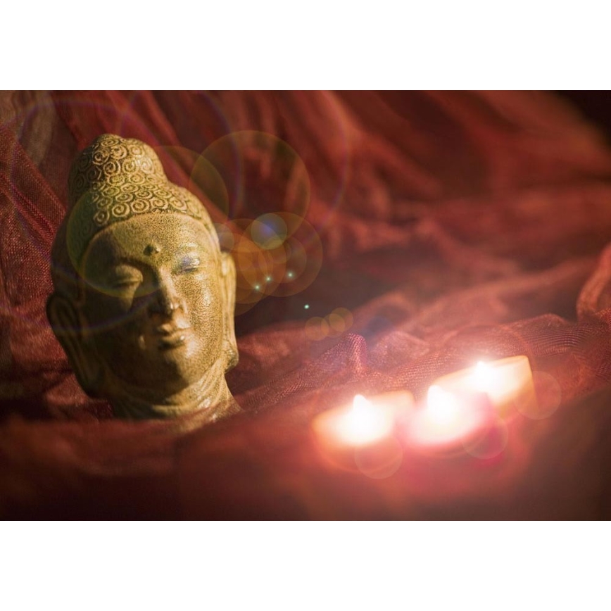 Eglo 75039 - Quadro decorativo LED BUDDHA 3xLED/0,02W/2xAA 30x45 cm