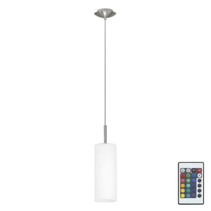 Eglo 75251 - LED RGB Candelabro numa corda com regulação ELLUNO-C E27/7,5W/230V