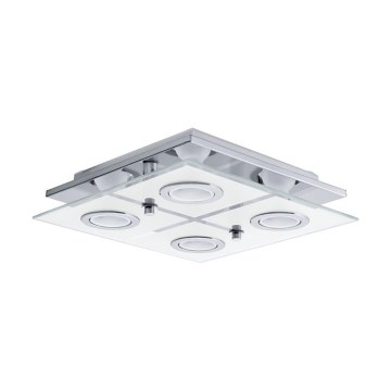 Eglo 75378 - Iluminação de teto LED RGBW com regulação CABO-C 4xGU10/4W/230V + comando