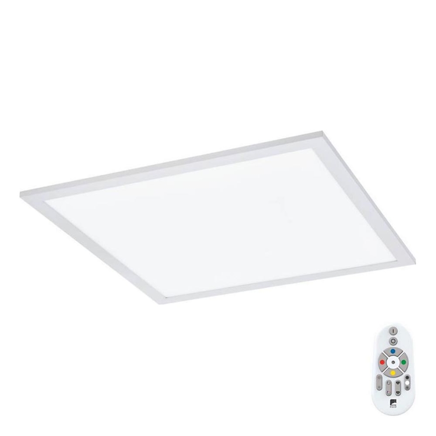 Eglo 75525 - Iluminação de teto LED RGBW com regulação SALOBRENA LED/12W/230V + comando