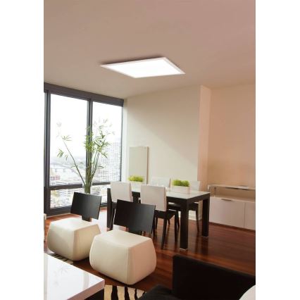 Eglo 75525 - Iluminação de teto LED RGBW com regulação SALOBRENA LED/12W/230V + comando