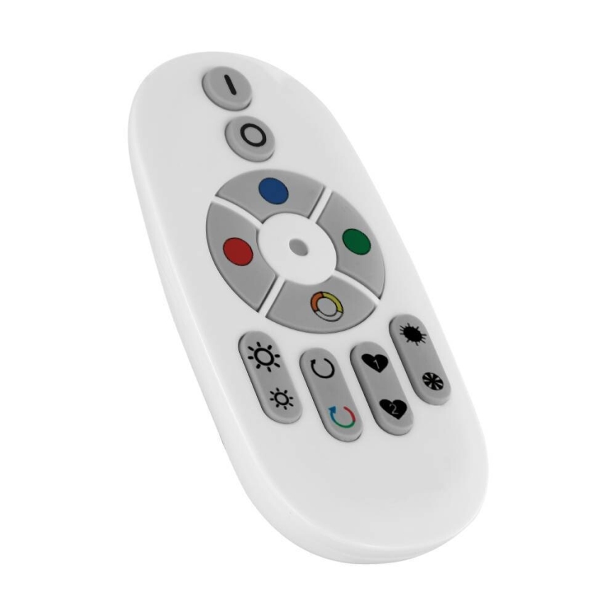 Eglo 75525 - Iluminação de teto LED RGBW com regulação SALOBRENA LED/12W/230V + comando