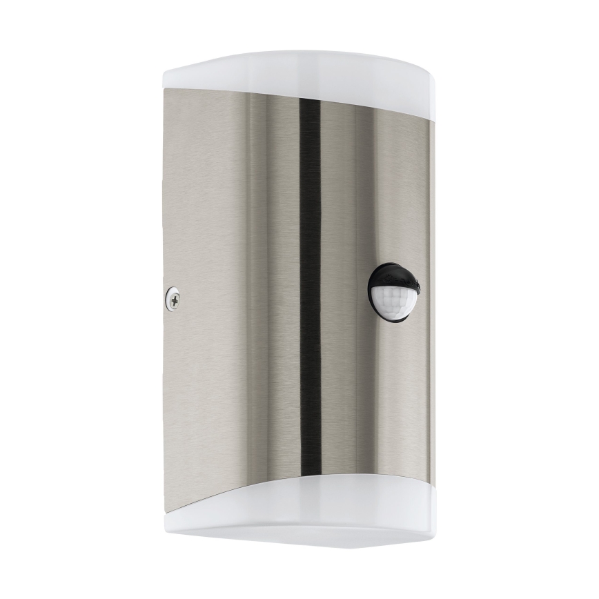 Eglo - Iluminação de parede exterior LED com sensor 2xGU10/4,6W/230V IP44