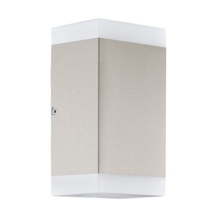 Eglo - Iluminação de parede exterior LED 2xGU10/4,6W/230V IP44