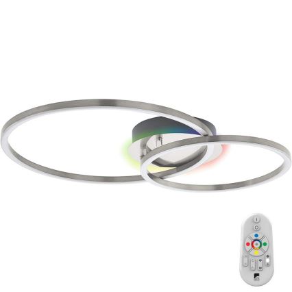 Eglo - Candelabro integrado LED RGB com regulação LED/21,5W/230V 3000-6500K + controlo remoto