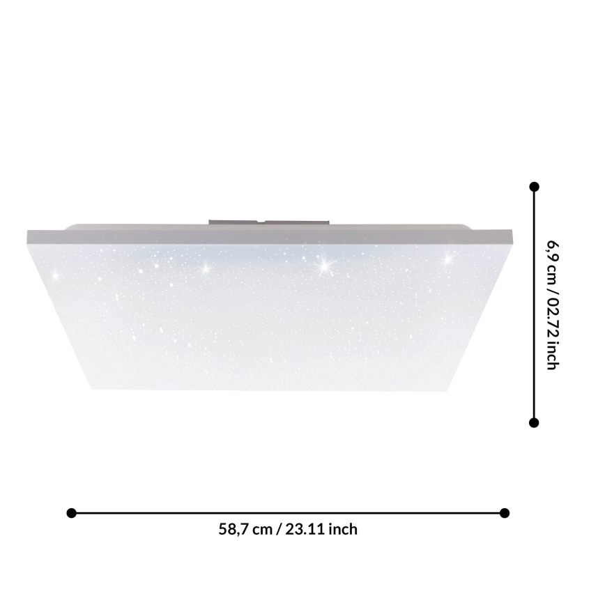 Eglo 75618 - Painel integrado LED CALEMAR-S LED/32W/230V 4000K 60x60 cm