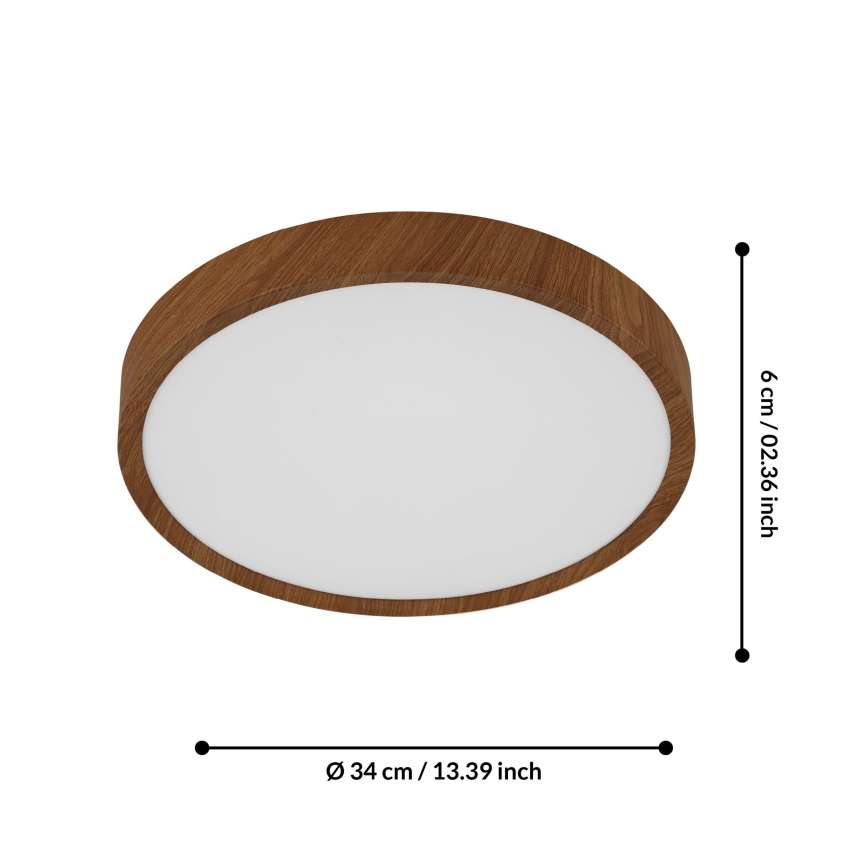 Eglo - Iluminação de teto LED LED/14,6W/230V