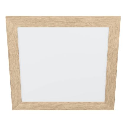 Eglo 75643 - Iluminação de teto LED CALEMAR LED/19W/230V 4000K 43,7x 43,7 cm castanho