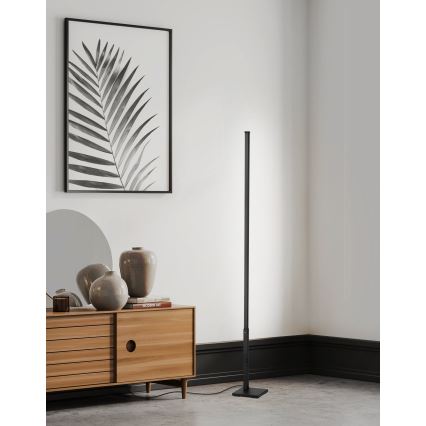 Eglo - Candeeiro de chão LED com regulação  LED/14W/230V 2700-6500K + controlo remoto