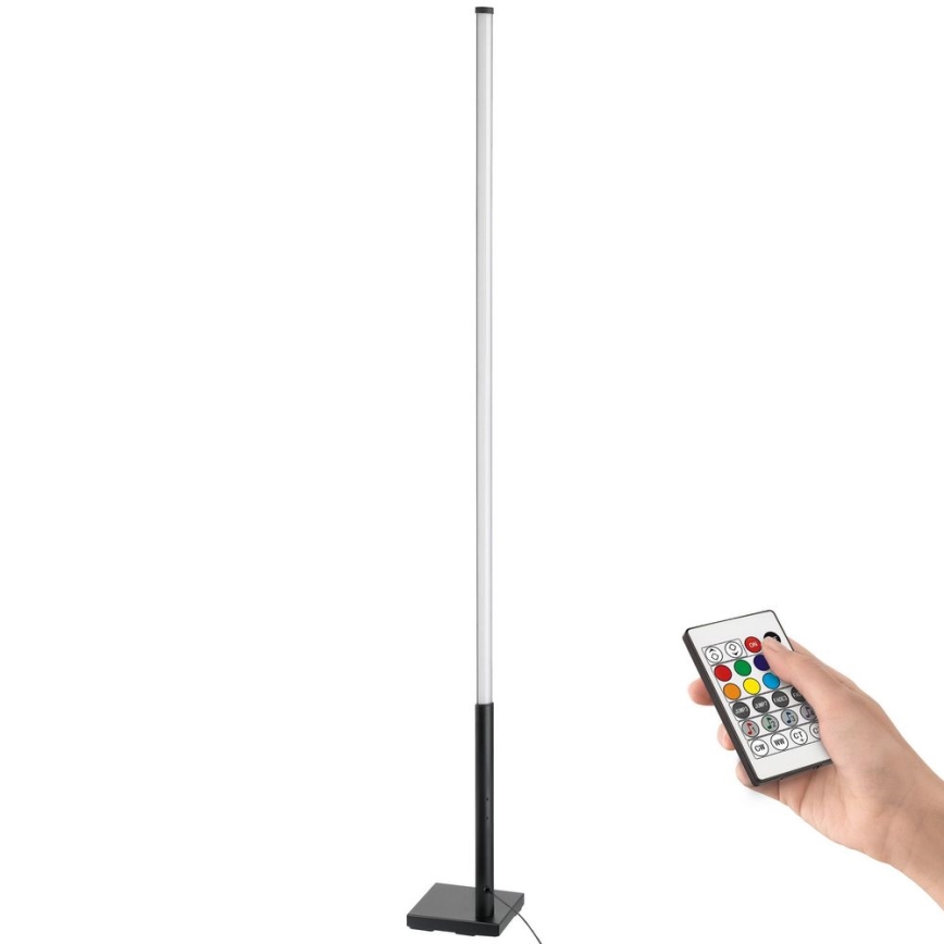 Eglo - Candeeiro de chão LED RGB com regulação LED/13,5W/230V 2700-6500K + controlo remoto