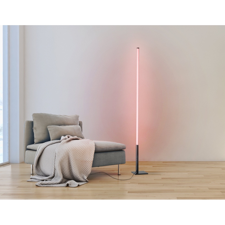Eglo - Candeeiro de chão LED RGB com regulação LED/13,5W/230V 2700-6500K + controlo remoto