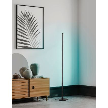 Eglo - Candeeiro de chão LED RGB com regulação LED/13,5W/230V 2700-6500K + controlo remoto
