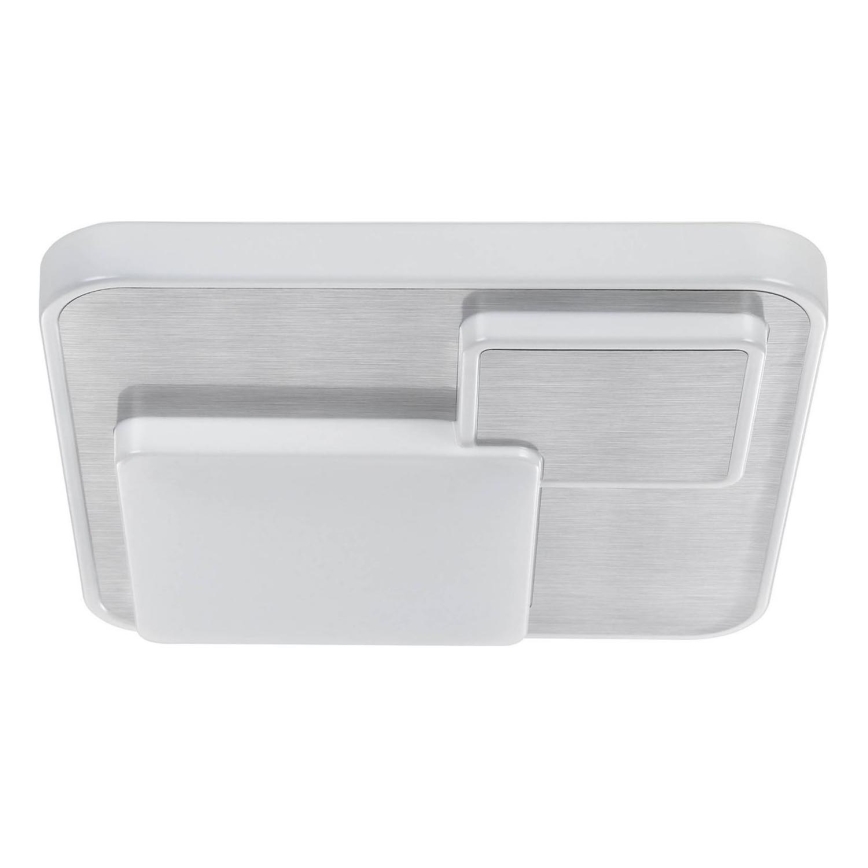 Eglo 75666 - Iluminação de teto LED LEPRESO LED/19,5W/230V 38,5x38,5 cm cromado mate