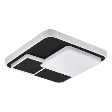 Eglo 75667 - Iluminação de teto LED LEPRESO LED/19,5W/230V preto