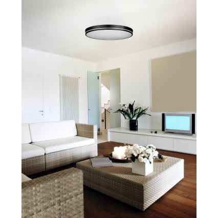 Eglo - Iluminação de teto LED com regulação LED/22W/230V 3000-6500K + controlo remoto