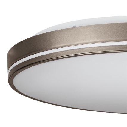 Eglo - Iluminação de teto LED com regulação LED/22W/230V 3000-6500K + controlo remoto
