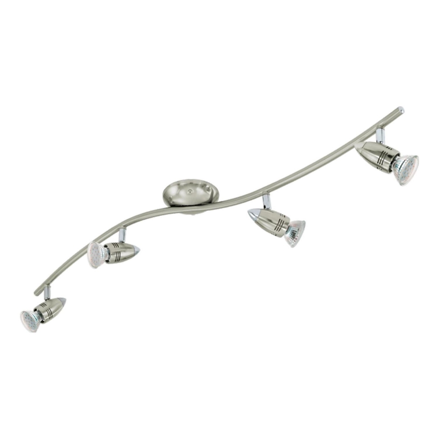 Eglo 78025 - Foco LED MAGNUM 4xGU10/3W/230V 3000K cromado mate