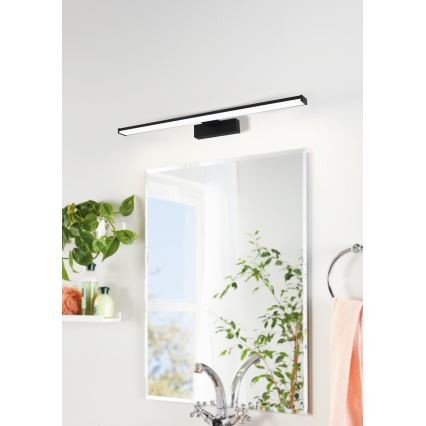 Eglo 780431 - Iluminação de espelho para casa de banho LED BETETA LED/11W/230V 60 cm IP44 preto