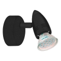 Eglo 780443 - Foco de parede LED SABADELL 1xGU10/2,8W/230V 3000K preto