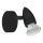 Eglo 780443 - Foco de parede LED SABADELL 1xGU10/2,8W/230V 3000K preto