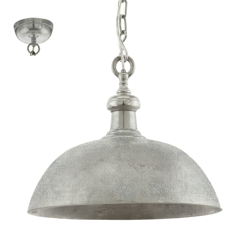 Eglo 78301 - Candelabro suspenso EASINGTON 1xE27/60W/230V Ø 500 mm