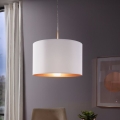 Eglo 78695 - Candeeiro suspenso PASTERI 1xE27/60W/230V branco