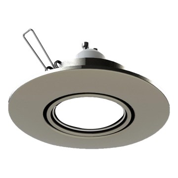 Eglo 78707 - Iluminação embutida PENETO 1xGU10/50W/230V cromado mate
