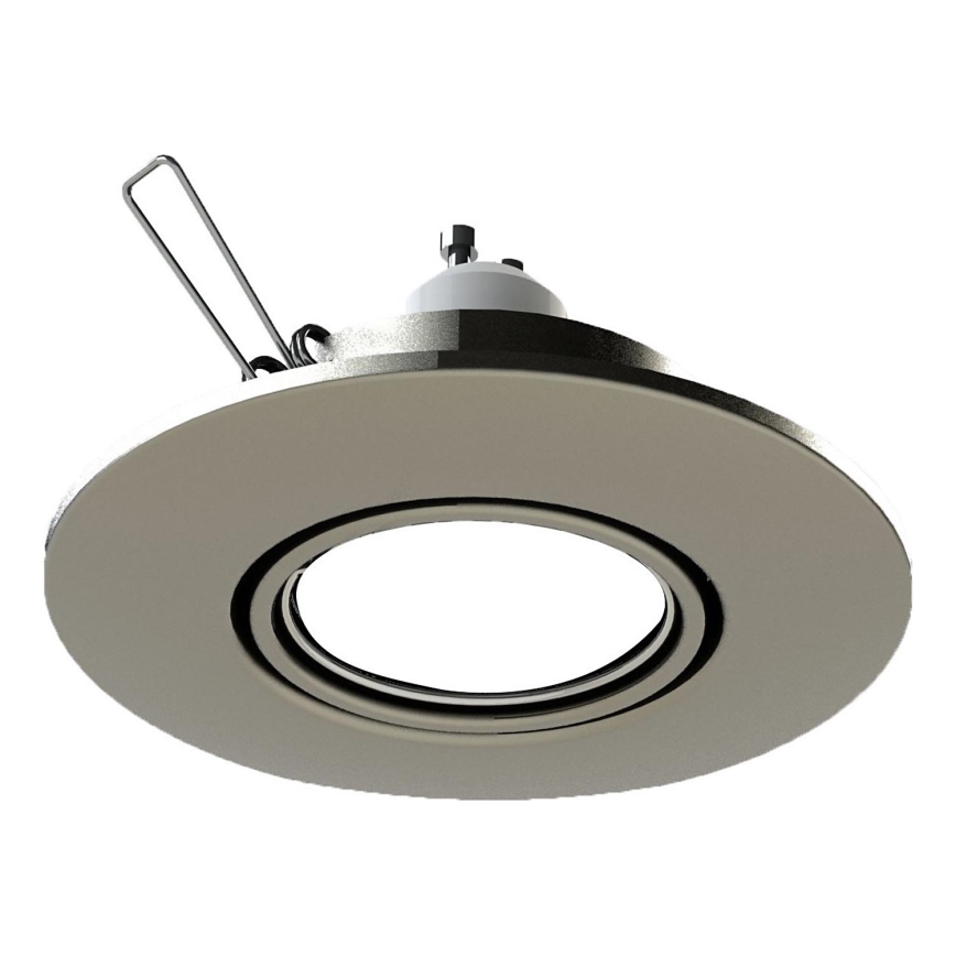 Eglo 78707 - Iluminação embutida PENETO 1xGU10/50W/230V cromado mate