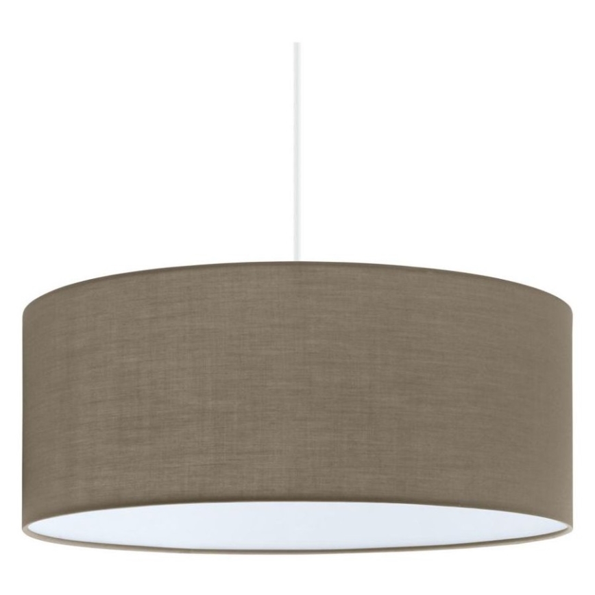 Eglo 79068 - Candelabro suspenso SITIA 3xE27/60W/230V castanho