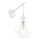 Eglo 79084 - Aplique de parede BYRON 1xE27/60W/230V branco