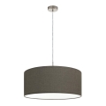 Eglo 79126 - Candelabro num fio PASTERI 1xE27/60W/230V castanho