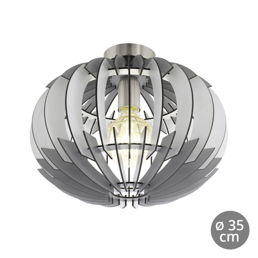 Eglo 79137 - Luz de teto OLMERO 1xE27/60W/230V