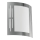 Eglo 79282 - Iluminação de parede exterior CITY 1xE27/60W/230V cromado brilhante IP44