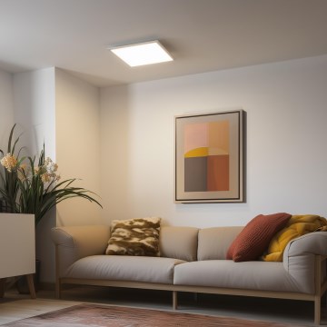 Eglo 79323 - Iluminação de teto LED com regulação SALOBRENA LED/25W/230V 4000K 45x45 cm branco