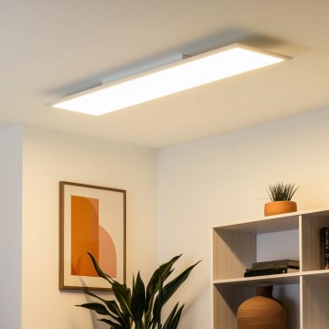 Eglo 79328 - Iluminação de teto LED SALOBRENA-RW LED/34W/230V 2700/4000K 120x30 cm branco