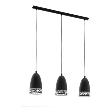 Eglo 79354 - Candelabro pendurado SAVIGNANO 3xE27/60W/230V