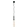 Eglo 79407 - Lustre LED suspenso por corrente PENSILVA 1xE27/8W/230V preto
