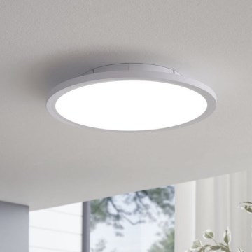 Eglo 79469 - Iluminação de teto LED com regulação POZZALLO LED/21W/230V 2700-6500K branco + comando